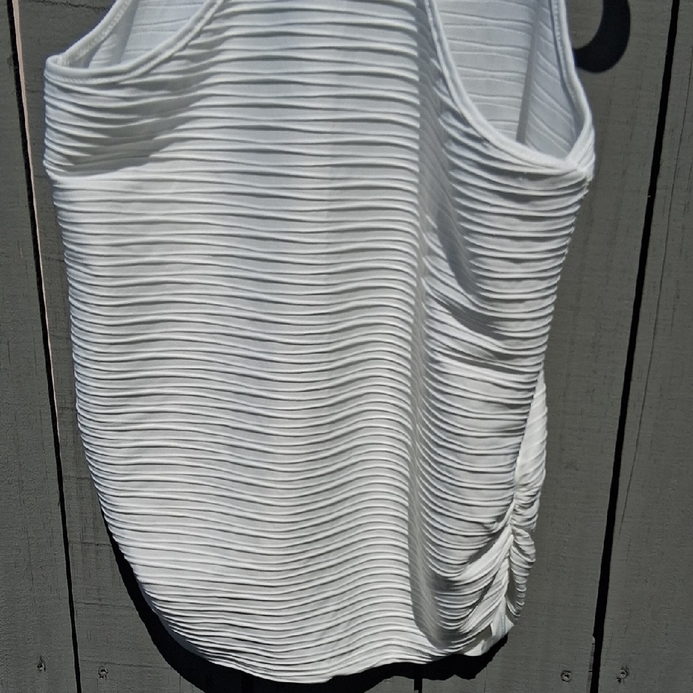 SHEIN White Ribbed Tank Top - Picture 10 of 11
